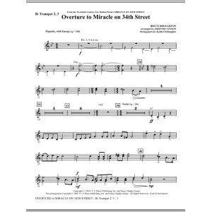Overture to Miracle On 34th Street - Bb-Trompete 2,3