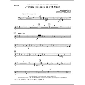 Overture to Miracle On 34th Street - Timpani