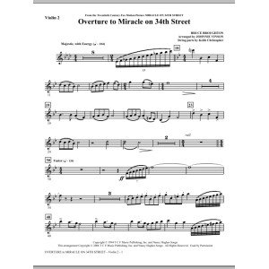 Overture to Miracle On 34th Street - Violine 2