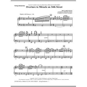 Overture to Miracle On 34th Street - Reduktion für Tasten- und Streichinstrumente
