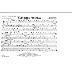 God Bless America - 1st Bb Clarinet