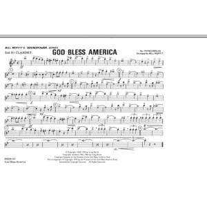 God Bless America - 2nd Bb Clarinet