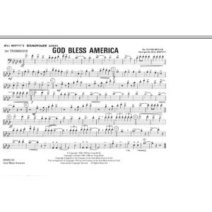 God Bless America - 1. Posaune