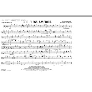 God Bless America - 2nd Trombone