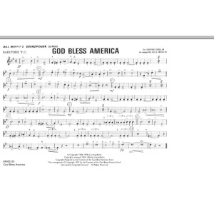 God Bless America - Baritone T.C.