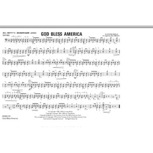 God Bless America - Drums