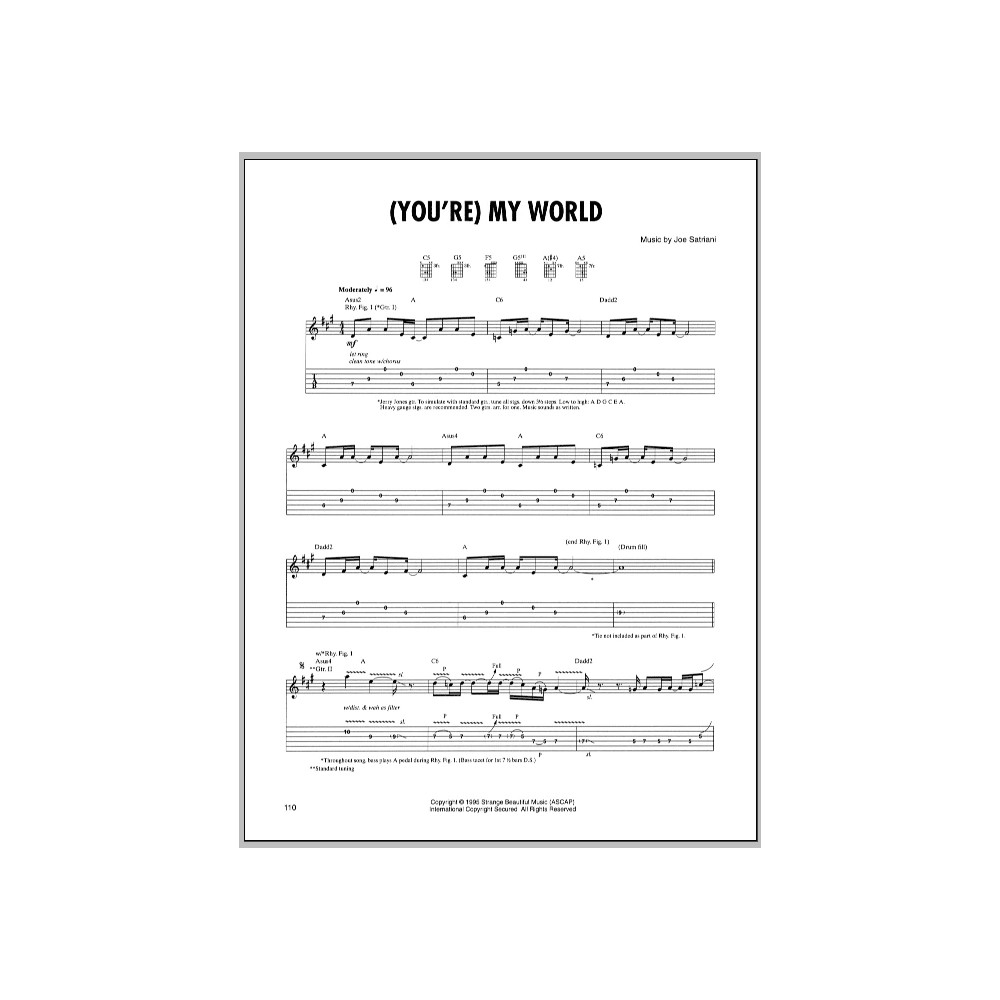 (You're) My World