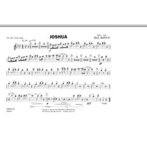 Joshua - 1st Bb Clarinet