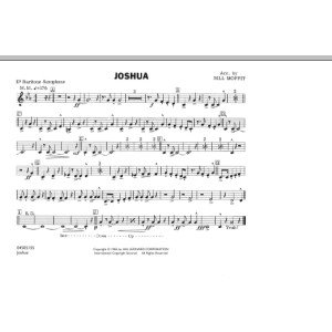Joshua - Eb Baritone Sax