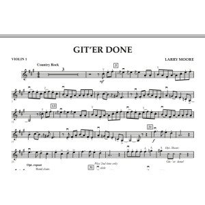 Git'er Done - Violin 1