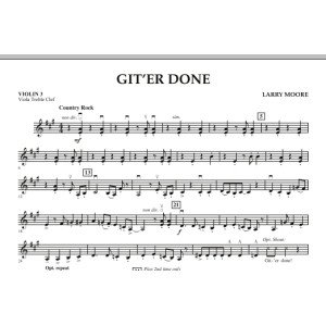 Git'er Done - Violin 3 (Viola T.C.)