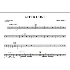 Git'er Done - Percussion 2