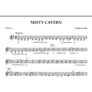 Misty Cavern - Violin 2