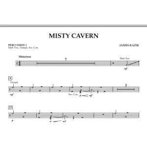 Misty Cavern - Percussion 1