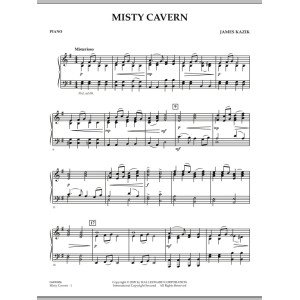 Misty Cavern - Piano