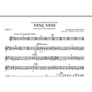 Veni, Veni (O Come, O Come Emmanuel) - Violin 1