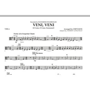 Veni, Veni (O Come, O Come Emmanuel) - Viola