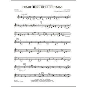 Traditions of Christmas - Violin 3 (Viola Treble Clef)