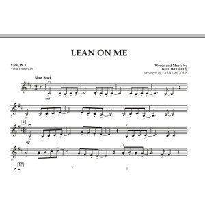 Lean On Me - Violin 3 (Viola T.C.)
