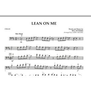 Lean On Me - Cello