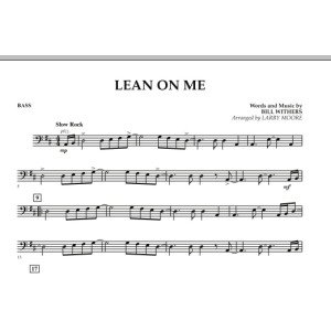 Lean On Me - String Bass