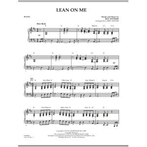 Lean On Me - Piano