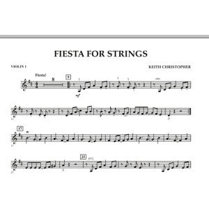 Fiesta for Strings - Violine 1