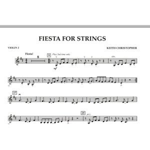 Fiesta for Strings - Violine 2