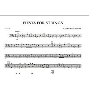 Fiesta for Strings - Cello
