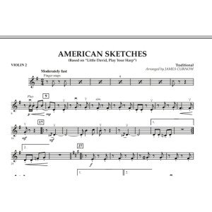 American Sketches - Violin 2