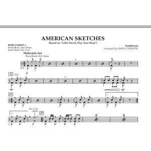 American Sketches - Percussion 1