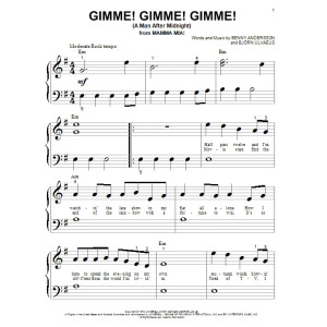 Gimme! Gimme! Gimme! (A Man After Midnight)