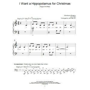 I Want A Hippopotamus For Christmas (Hippo The Hero)