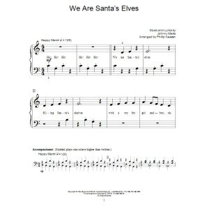 We Are Santa''s Elves (arr. Phillip Keveren)