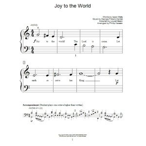 Joy To The World (arr. Phillip Keveren)