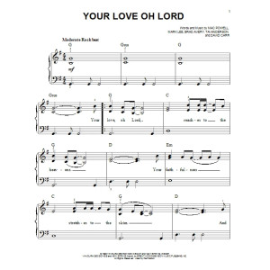Your Love Oh Lord