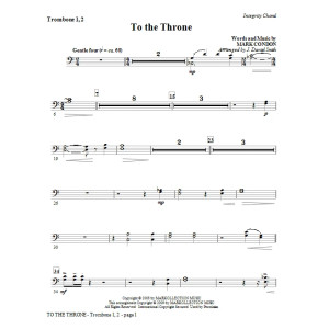 To The Throne - Trombone 1 & 2