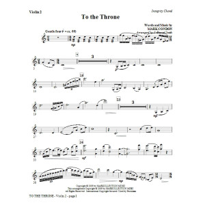 To The Throne - Viola