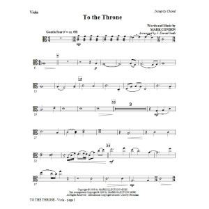 To The Throne - Cello