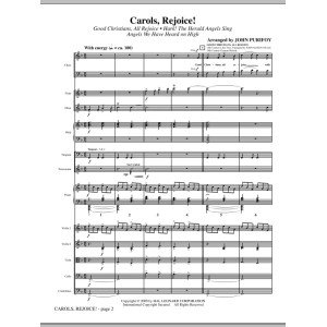 Carols, Rejoice! (Medley) - Full Score
