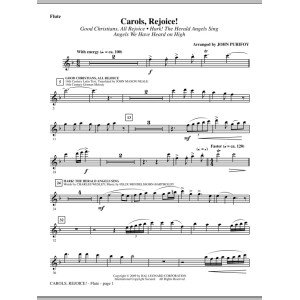Carols, Rejoice! (Medley) - Flute