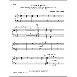 Carols, Rejoice! (Medley) - Harp