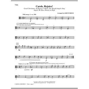 Carols, Rejoice! (Medley) - Viola