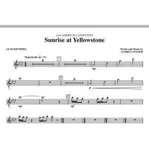 Sunrise At Yellowstone - Glockenspiel/Chimes