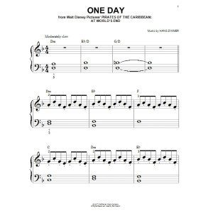 One Day (from Pirates Of The Caribbean: At World's End)
