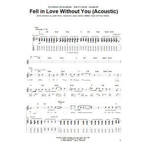 Fell In Love Without You (Acoustic Version)
