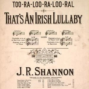 Too-Ra-Loo-Ra-Loo-Ral (That's An Irish Lullaby)