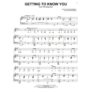 Getting To Know You