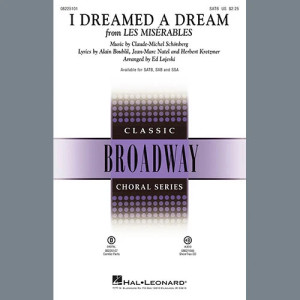 I Dreamed A Dream (from Les Miserables) (arr. Ed Lojeski)