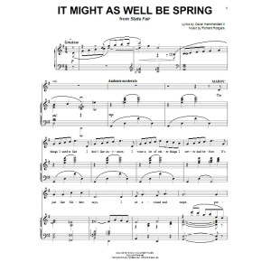 It Might As Well Be Spring